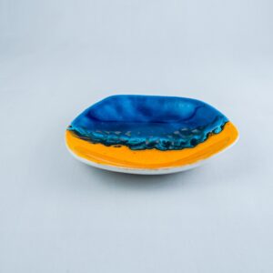 Blue/orange bowl BL-011